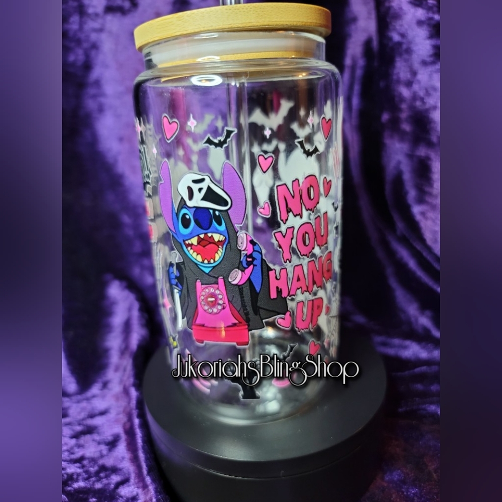 Stitch Ghostface Halloween Libbey Cup